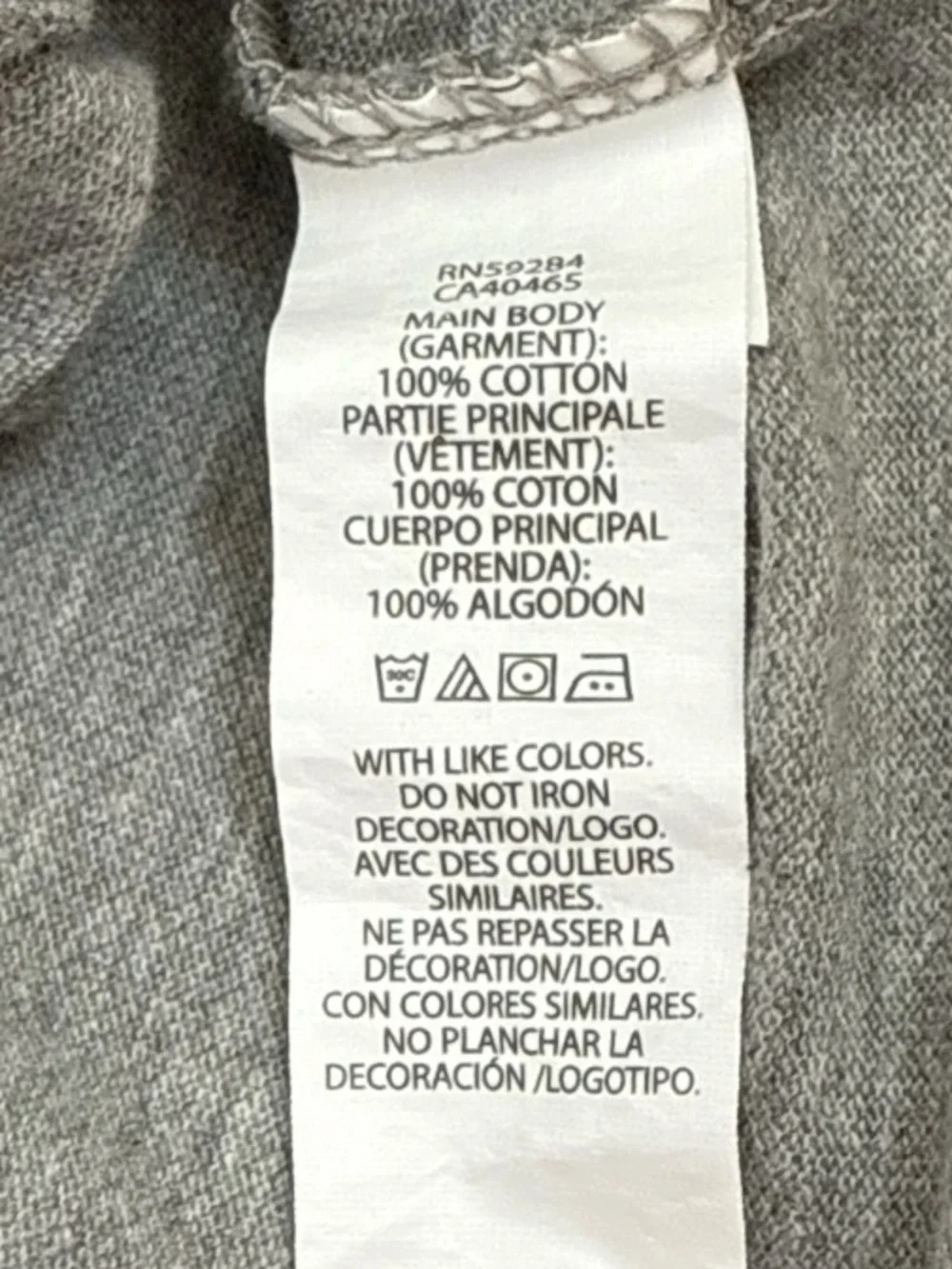 The Children’s Place Boys Gray Uniform Polo Shirt Size L